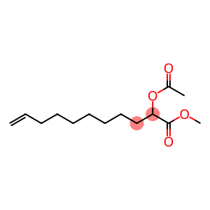 10-Undecenoic acid, 2-(acetyloxy)-, methyl ester