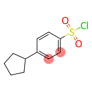 Benzenesulfonyl chloride, 4-cyclopentyl-