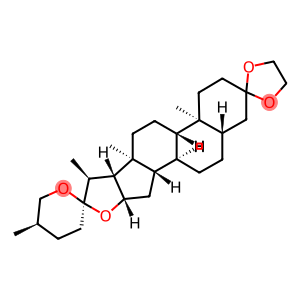 (25R)-5α-Spirostan-3-one 1,2-ethanediyl acetal