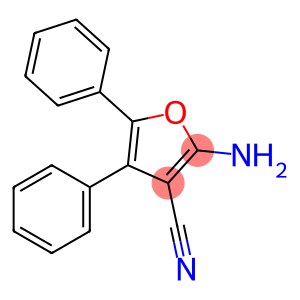 2-氨基-4,5-二苯基-3-氰基呋喃