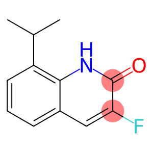 2(1H)-Quinolinone, 3-fluoro-8-(1-methylethyl)-