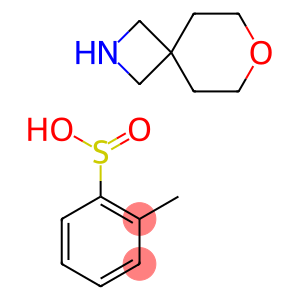 Benzenesulfinic acid, 2-Methyl-, coMpd. with 7-oxa-2-azaspiro[3.5]nonane (1:1)