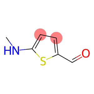 2-Thiophenecarboxaldehyde, 5-(methylamino)- (9CI)