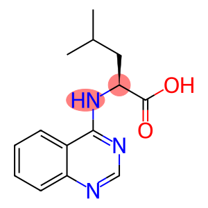 (S)-4-Methyl-2-(quinazolin-4-ylamino)pentanoic acid