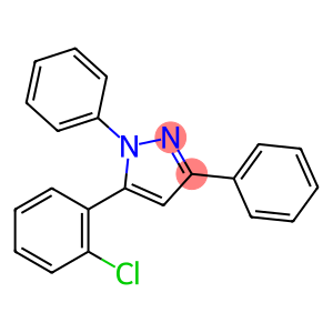 1,3-DIPHENYL-5-(2-CHLOROPHENYL)PYRAZOLE