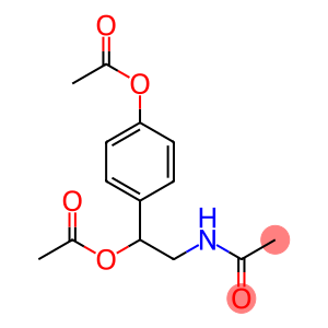 Acetamide, N-[2-(acetyloxy)-2-[4-(acetyloxy)phenyl]ethyl]-