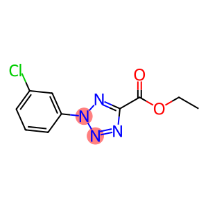 2-(3-Chlorophenyl)-2H-tetrazole-5-carboxylic acid ethyl ester