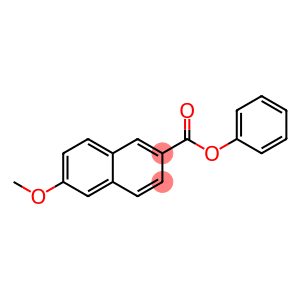 6-Methoxy-2-naphthalenecarboxylic acid phenyl ester