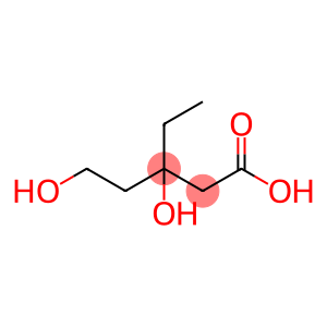 Pentanoic acid, 3-ethyl-3,5-dihydroxy-