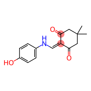 2-(((4-HYDROXYPHENYL)AMINO)METHYLENE)-5,5-DIMETHYLCYCLOHEXANE-1,3-DIONE