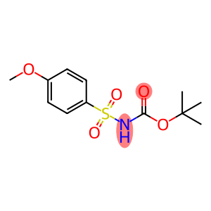 Carbamic acid, N-[(4-methoxyphenyl)sulfonyl]-, 1,1-dimethylethyl ester