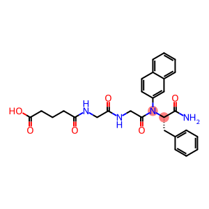 L-Phenylalaninamide, N-(4-carboxy-1-oxobutyl)glycylglycyl-N-2-naphthalenyl- (9CI)