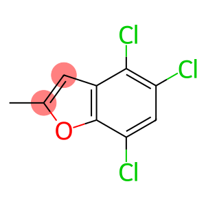 Benzofuran, 4,5,7-trichloro-2-methyl-