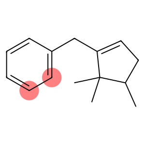 4,5,5-Trimethyl-1-cyclopentenylmethylbenzene