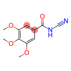 N-氰基-3,4,5-三甲氧基苯甲酰胺