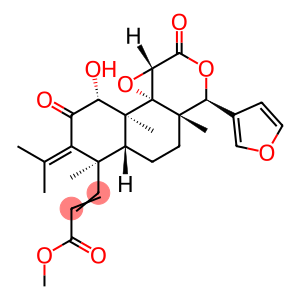 3-[(3S,5aβ,6R,9bR,10aβ)-3-(3-Furanyl)dodecahydro-7-(1-methylethylidene)-9α-hydroxy-3aβ,6,9aα-trimethyl-1,8-dioxonaphth[2,1-c]oxireno[d]pyran-6-yl]propenoic acid methyl ester