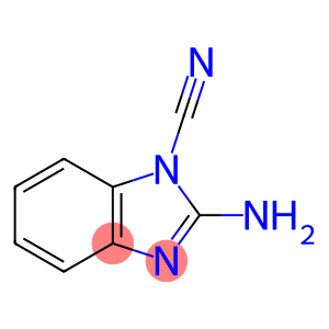 1H-Benzimidazole-1-carbonitrile,2-amino-(9CI)