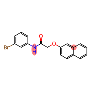 N-(3-bromophenyl)-2-(2-naphthyloxy)acetamide