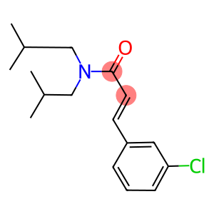 3-(3-chlorophenyl)-N,N-diisobutylacrylamide