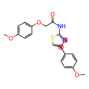 2-(4-methoxyphenoxy)-N-[4-(4-methoxyphenyl)-1,3-thiazol-2-yl]acetamide