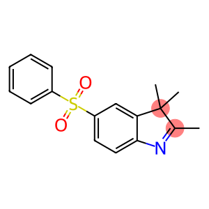 2,3,3-trimethyl-5-(phenylsulphonyl)-3H-indole