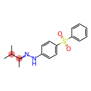 3-methylbutan-2-one [4-(phenylsulphonyl)phenyl]hydrazone