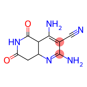 1,6-Naphthyridine-3-carbonitrile, 2,4-diamino-4a,5,6,7,8,8a-hexahydro-5,7-dioxo-