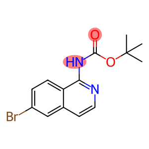 (6-Bromo-1-isoquinolinyl)carbamic acid 1,1-dimethylethyl ester
