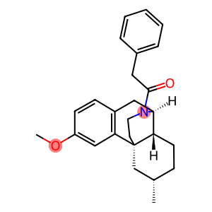 3-Methoxy-6α-methyl-17-(phenylacetyl)morphinan