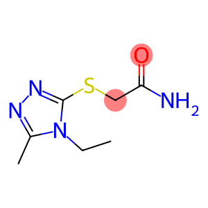 Acetamide, 2-[(4-ethyl-5-methyl-4H-1,2,4-triazol-3-yl)thio]-