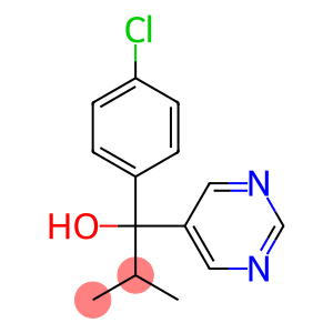 1-(4-chlorophenyl)-2-methyl-1-pyrimidin-5-yl-propan-1-ol