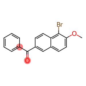 Methanone, (5-bromo-6-methoxy-2-naphthalenyl)phenyl-