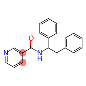 N-(1,2-diphenylethyl)nicotinamide