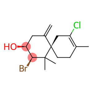 (2R,3S,6R)-2-Bromo-8-chloro-1,1,9-trimethyl-5-methylenespiro[5.5]undec-8-en-3-ol