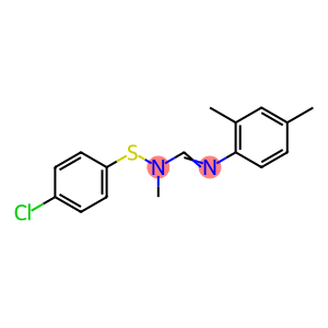 N1-(p-Chlorophenylthio)-N1-methyl-N2-(2,4-xylyl)formamidine