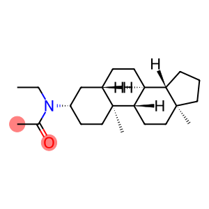 Acetamide, N-[(3β,5α)-androstan-3-yl]-N-ethyl- (9CI)