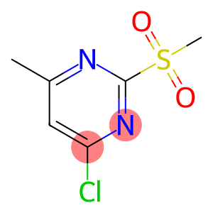 4-CHLORO-6-METHYL-2-(METHYLSULFONYL)PYRIMIDINE