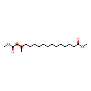 3-Methylhexadecanedioic acid dimethyl ester