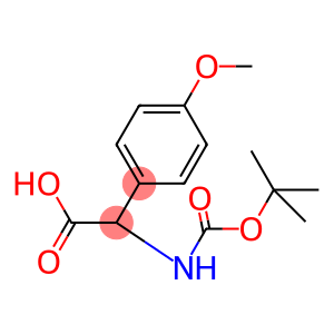 2-((tert-Butoxycarbonyl)amino)-2-(4-methoxyphenyl)acetic acid