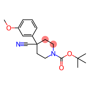 1-BOC-4-CYANO-4-(3-METHOXYPHENYL)-PIPERIDINE