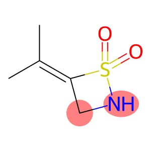 1,2-Thiazetidine,4-(1-methylethylidene)-,1,1-dioxide(9CI)