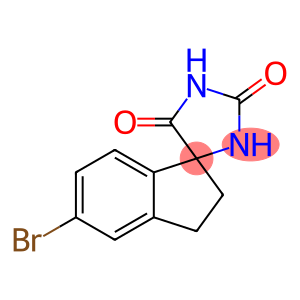 5'-Bromo-2',3'-dihydrospiro[imidazolidine-4,1'-indene]-2,5-dione