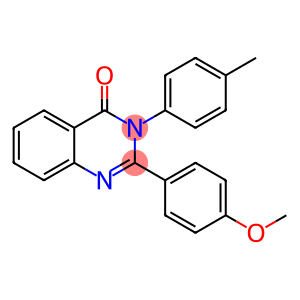 2-(4-methoxyphenyl)-3-(4-methylphenyl)-4(3H)-quinazolinone