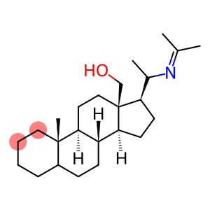 Pregnan-18-ol, 20-[(1-methylethylidene)amino]- (9CI)