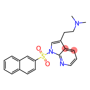 1H-Pyrrolo[2,3-b]pyridine-3-ethanamine, N,N-dimethyl-1-(2-naphthalenylsulfonyl)-