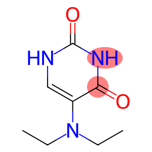 2,4(1H,3H)-Pyrimidinedione, 5-(diethylamino)-