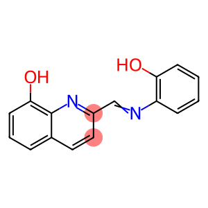 2-[[(2-Hydroxyphenyl)imino]methyl]quinolin-8-ol