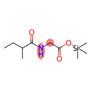 N-(2-Methyl-1-oxobutyl)glycine trimethylsilyl ester