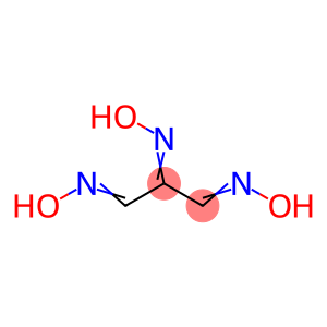 Propanedial, 2-(hydroxyimino)-, 1,3-dioxime