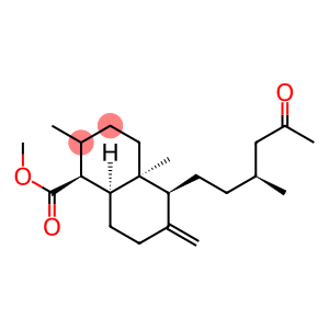 (1S)-1,2,3,4,4a,5,6,7,8,8aβ-Decahydro-1α,4aβ-dimethyl-6-methylene-5β-[(3S)-3-methyl-5-oxohexyl]-1β-naphthalenecarboxylic acid methyl ester